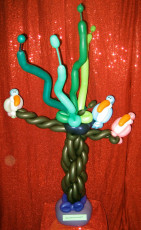 Birds on a Tree Balloon Sculpture