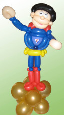 Superman Balloon Sculpture
