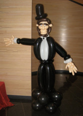 Abraham Lincoln Balloon Sculpture