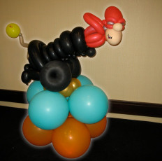 Human Cannonball Balloon