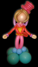 Circus Princess Balloon Sculpture