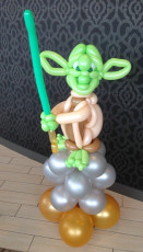 Star Wars Yoda Balloon Sculpture