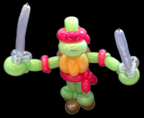 Teenage Mutant Ninja Turtles Balloon Sculpture