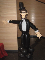 Abraham Lincoln Balloon Sculpture