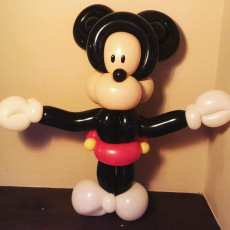 Mickey Mouse Balloon Sculpture