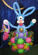 Easter Bunny Balloon Sculpture