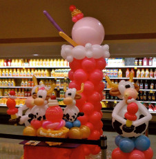 Balloon Ice Cream Installation