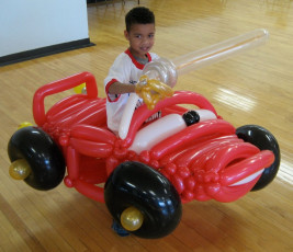 Lightning McQueen Giant Balloon Sculpture