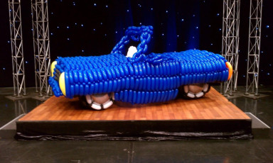 Giant Life Sized Balloon Car
