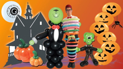 The Big Balloon Show for Halloween!