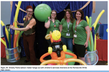 Public Librarians after the Big Balloon Show