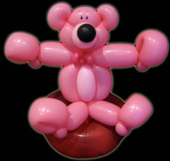 Birthday Balloon Teddy Bear