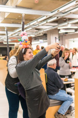 Smarty Pants Balloons at Yelp office party