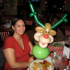 Rudolph the Red Nose Reindeer Balloon