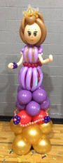 Beautiful Balloon Princess for Birthday Parties!
