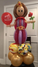 Beautiful Balloon Princess for Birthday Parties!