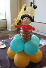 Pirate Ship Balloon Centerpiece
