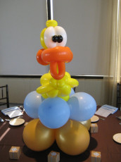 Rubber Ducky Balloon Centerpiece