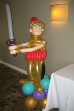 Roman Soldier Life Sized Balloon