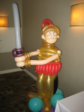 Roman Soldier Life Sized Balloon