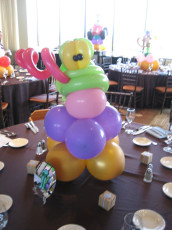 Adorable Frog Balloon Centerpiece
