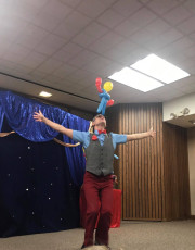 A Big Balloon Balancing Act!