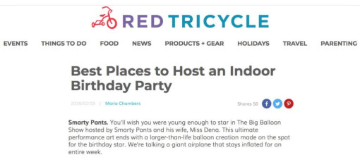 Red Tricycle Recommends the Big Balloon Show